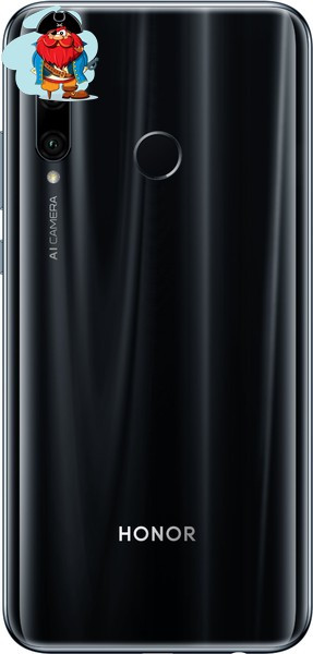 Задняя крышка для Huawei Honor 10i 2019 (HRY-LX1T), цвет: черный - фото 1 - id-p122674838