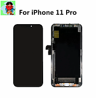 Экран для Apple iPhone 11 Pro с тачскрином, цвет: черный (Оригинальный дисплей)