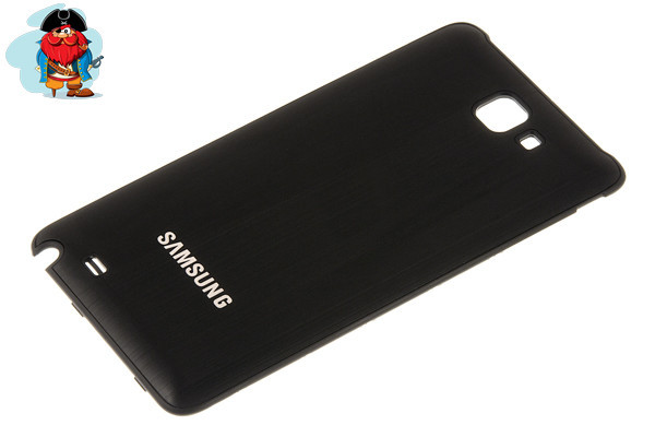 Задняя крышка для Samsung Galaxy Note N7000/i9220 Черный цвет цвет: черный - фото 1 - id-p90110437