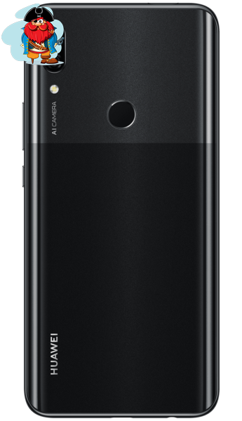 Задняя крышка для Huawei P smart Z 2019 (STK-LX1), цвет: полночный черный - фото 1 - id-p122673333