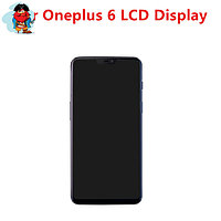 Экран для OnePlus 6 с тачскрином, цвет: черный (оригинал, переклей)