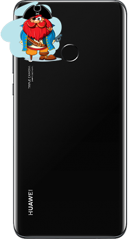 Задняя крышка для Huawei P30 Lite (MAR-LX1M, MAR-LX2), цвет: черный 48 МП - фото 1 - id-p108165786