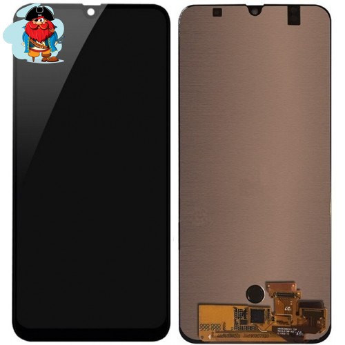 Экран для Samsung Galaxy A50 (SM-A505) OLED с тачскрином, цвет: черный - фото 1 - id-p114862844