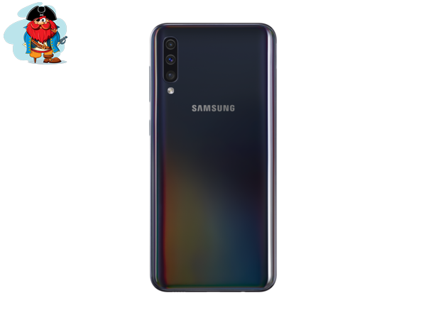 Задняя крышка (корпус) для Samsung Galaxy A50 (SM-A505), цвет: черный - фото 1 - id-p114862845