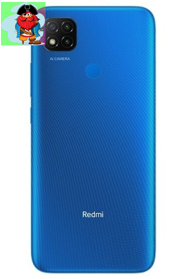 Задняя крышка для Xiaomi Redmi 9c, цвет: синий - фото 1 - id-p174252517
