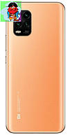 Задняя крышка для Xiaomi Mi 10 Lite, цвет: оранжевый