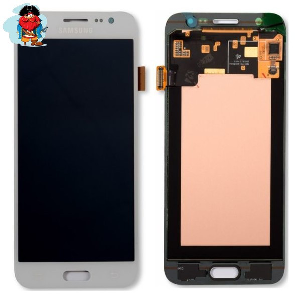 Экран для Samsung Galaxy J5 2015 (SM-J500H) с тачскрином, цвет: белый (оригинал) - фото 1 - id-p91015814