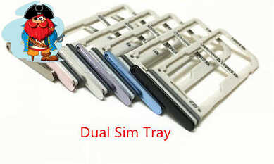 Sim-слот (сим-лоток) для Samsung Galaxy S8 Plus Dual, цвет: розовый - фото 1 - id-p122477964
