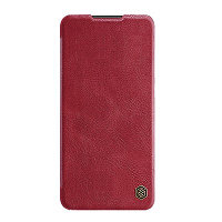 Кожаный чехол Nillkin Qin Leather Case Красный для Xiaomi Redmi Note 11 5G