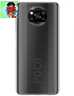 Задняя крышка для Xiaomi POCO X3, цвет: чёрный