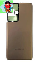 Задняя крышка (корпус) для Samsung Galaxy S21 Ultra , цвет: бронзовый