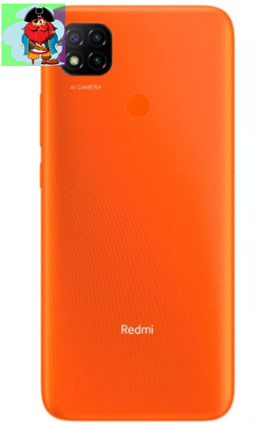 Задняя крышка для Xiaomi Redmi 9c, цвет: оранжевый - фото 1 - id-p174253104