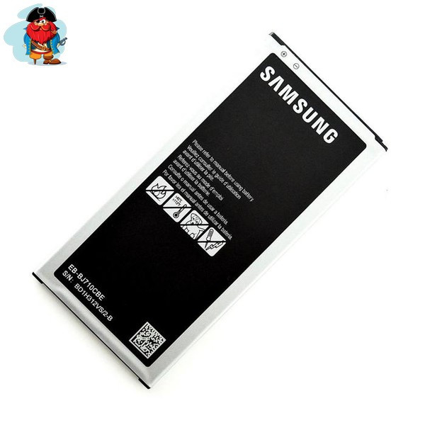 Аккумулятор для Samsung Galaxy J7 2016 (J710F) (EB-BJ710CBE) оригинальный - фото 1 - id-p92749845