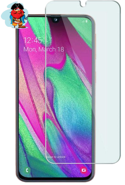Защитное стекло для Samsung Galaxy A41, цвет: прозрачный - фото 1 - id-p126647191