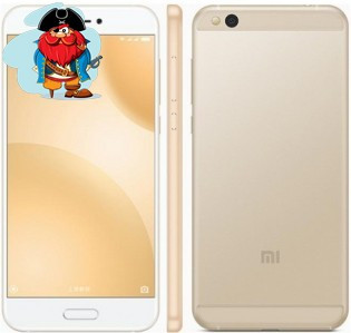 Задняя крышка для Xiaomi Mi5c цвет: золото - фото 1 - id-p90109201