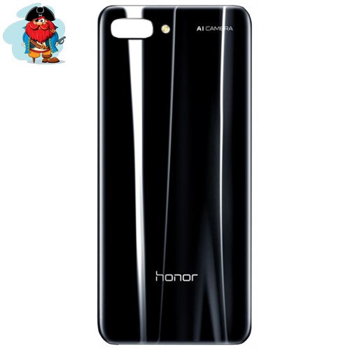 Задняя крышка для Huawei Honor 10 (COL-L29A,COL-L29), цвет: черный - фото 1 - id-p110194713