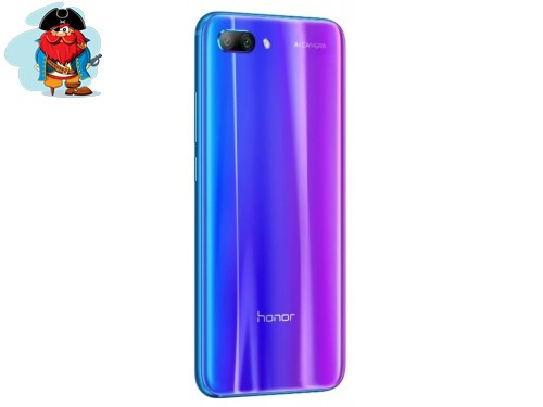 Задняя крышка для Huawei Honor 10 (COL-L29A,COL-L29), цвет: синий - фото 1 - id-p110194714