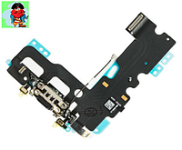 Шлейф разъема зарядки для Apple iPhone 7 (Charge Conn), цвет: черный