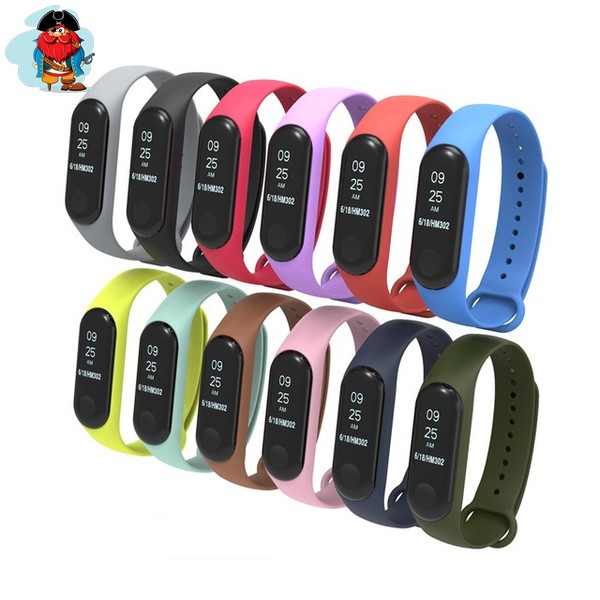 Ремешок для Xiaomi Mi Band 3 Color - фото 1 - id-p90242666