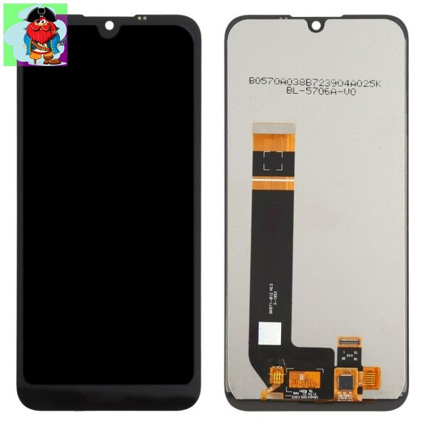 Экран для Nokia 1.3 с тачскрином, цвет: черный - фото 1 - id-p169964531