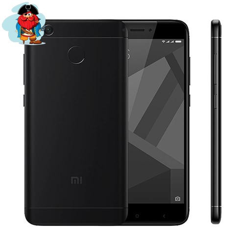 Задняя крышка для Xiaomi Redmi 4X цвет: черный - фото 1 - id-p88616309