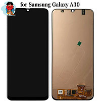 Экран для Samsung Galaxy A30 (SM-A305) OLED с тачскрином, цвет: черный