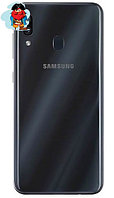 Задняя крышка (корпус) для Samsung Galaxy A30 (SM-A305), цвет: черный