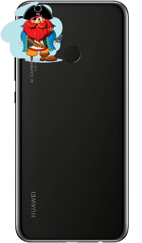 Задняя крышка для Huawei P20 Pro, цвет: чёрный - фото 1 - id-p91043063