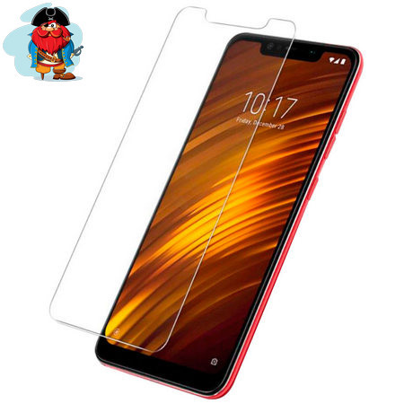 Защитное стекло для Xiaomi Pocophone F1, цвет: прозрачный - фото 1 - id-p92329238