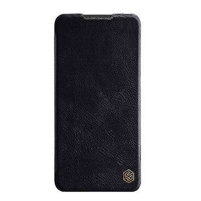 Кожаный чехол Nillkin Qin Leather Case Черный для Xiaomi Poco M4 Pro 5G - фото 1 - id-p175490328
