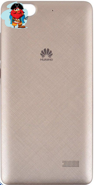 Задняя крышка для Huawei Honor 4C (G play mini, CHC-U01), цвет: золотистый - фото 1 - id-p110188195