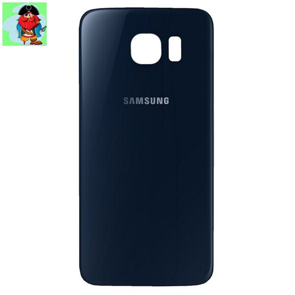 Задняя крышка для Samsung Galaxy S6 SM-G920F цвет: темно-синий - фото 1 - id-p81587976
