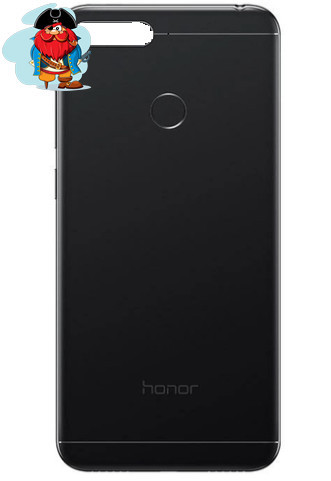 Задняя крышка для Huawei Honor 7C (AUM-L41), цвет: черный - фото 1 - id-p110188205