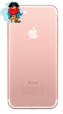 Корпус для Apple iPhone 7 (A1660, A1778) цвет: розовое золото - фото 1 - id-p81588181