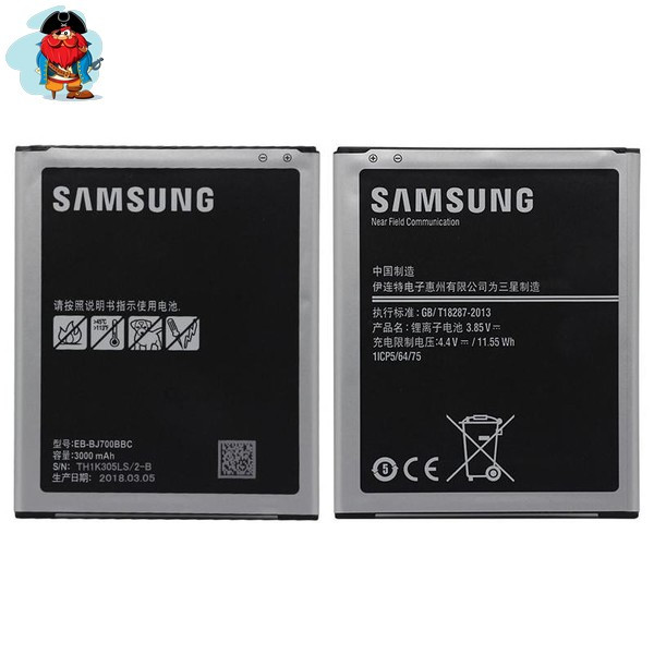 Аккумулятор для Samsung Galaxy J4 2018 (SM-J400F) (EB-BJ700) оригинальный - фото 1 - id-p92101310