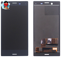 Экран для Sony X Compact (F5321) с тачскрином, цвет: черный