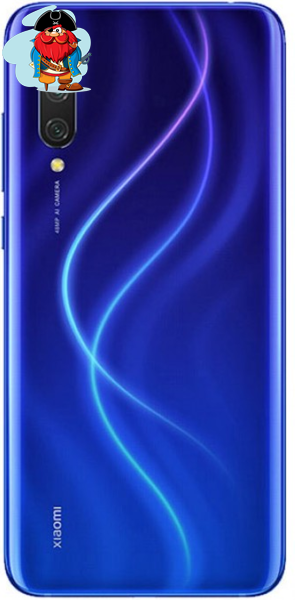 Задняя крышка (корпус) для Xiaomi Mi 9 Lite (Mi9 Lite), цвет: синий - фото 1 - id-p129890928