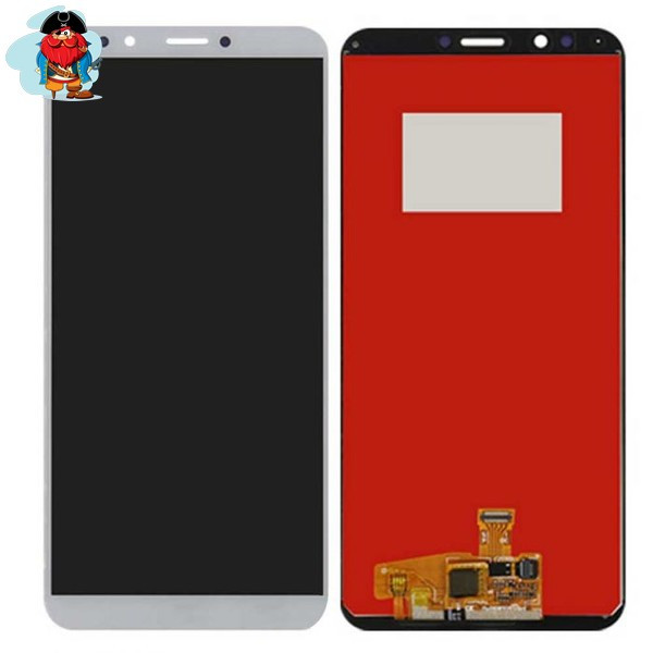 Экран для Huawei Honor 7C (AUM-L41) с тачскрином, цвет: белый - фото 1 - id-p92849733