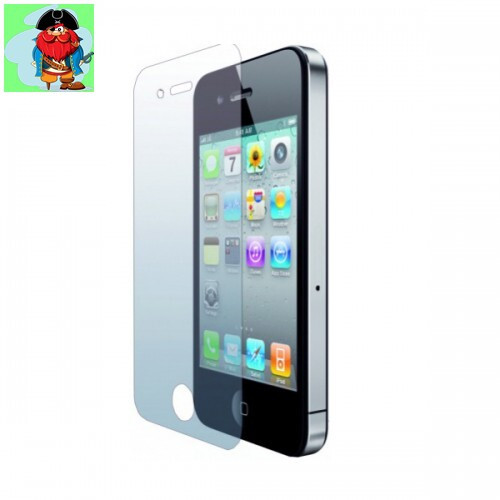 Защитное стекло для Apple iPhone 4, цвет: прозрачный - фото 1 - id-p88616489