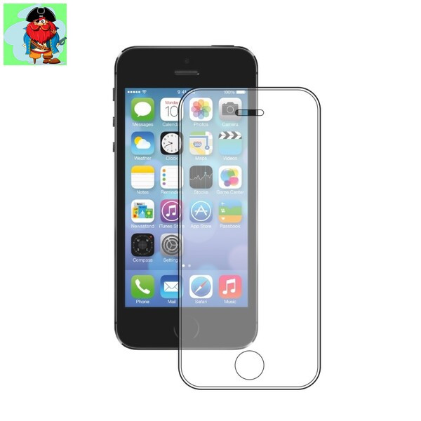 Защитное стекло для Apple iPhone 5, iPhone SE, цвет: прозрачный - фото 1 - id-p88616495