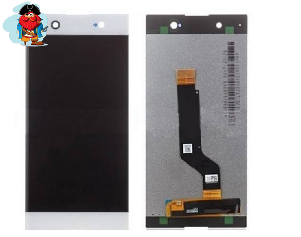 Экран для Xperia Sony XA1 Ultra G3212 с тачскрином, цвет: белый - фото 1 - id-p122673491
