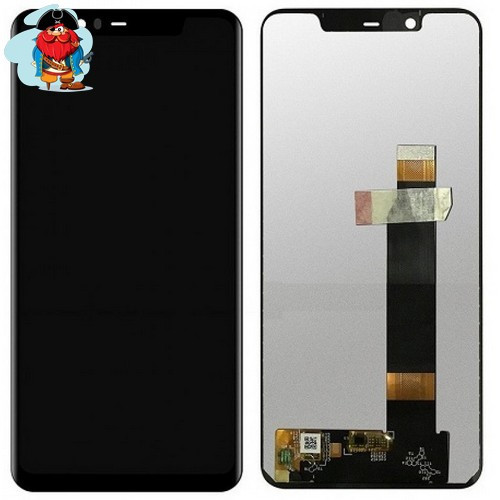 Экран для Nokia 5.1 2018 с тачскрином, цвет: черный - фото 1 - id-p93344791