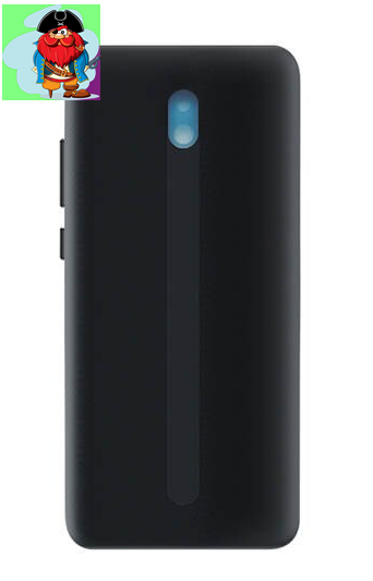 Задняя крышка (корпус) для Xiaomi Redmi 8A, цвет: черный - фото 1 - id-p122674859