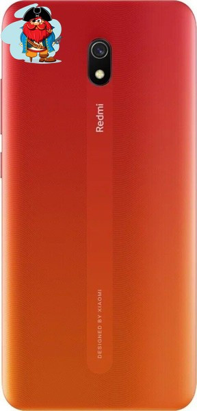 Задняя крышка (корпус) для Xiaomi Redmi 8A, цвет: красный - фото 1 - id-p122674860
