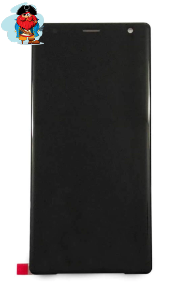 Экран для Sony Xperia XZ2 с тачскрином, цвет: черный - фото 1 - id-p113107524