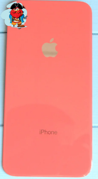 Задняя крышка (стекло) для Apple iPhone XR, цвет: коралловый - фото 1 - id-p122737154