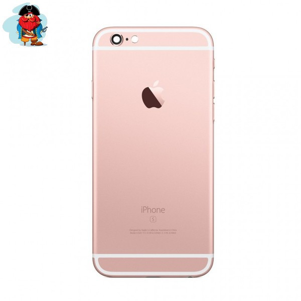 Задняя крышка (корпус) для Apple iPhone 6S (A1688, A1633) цвет: розовое-золото - фото 1 - id-p81588163