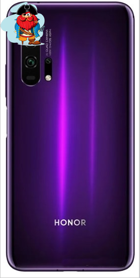 Задняя крышка (корпус) для Huawei Honor 20 Pro, цвет: фиолетовый - фото 1 - id-p129890933