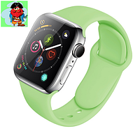 Силиконовый ремешок для Apple Watch 38/40 мм, цвет: Салатовый