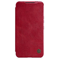 Кожаный чехол Nillkin Qin Pro Leather Case Красный для Samsung Galaxy S22